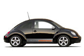 VW Beetle Black-Orange