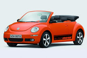 VW Beetle Black-Orange