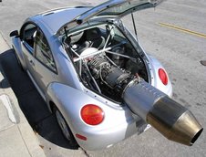 VW Beetle cu motor de avion