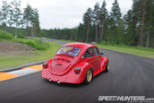 VW Beetle cu motor de BMW