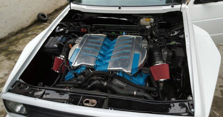 VW Golf 2 cu motor W12