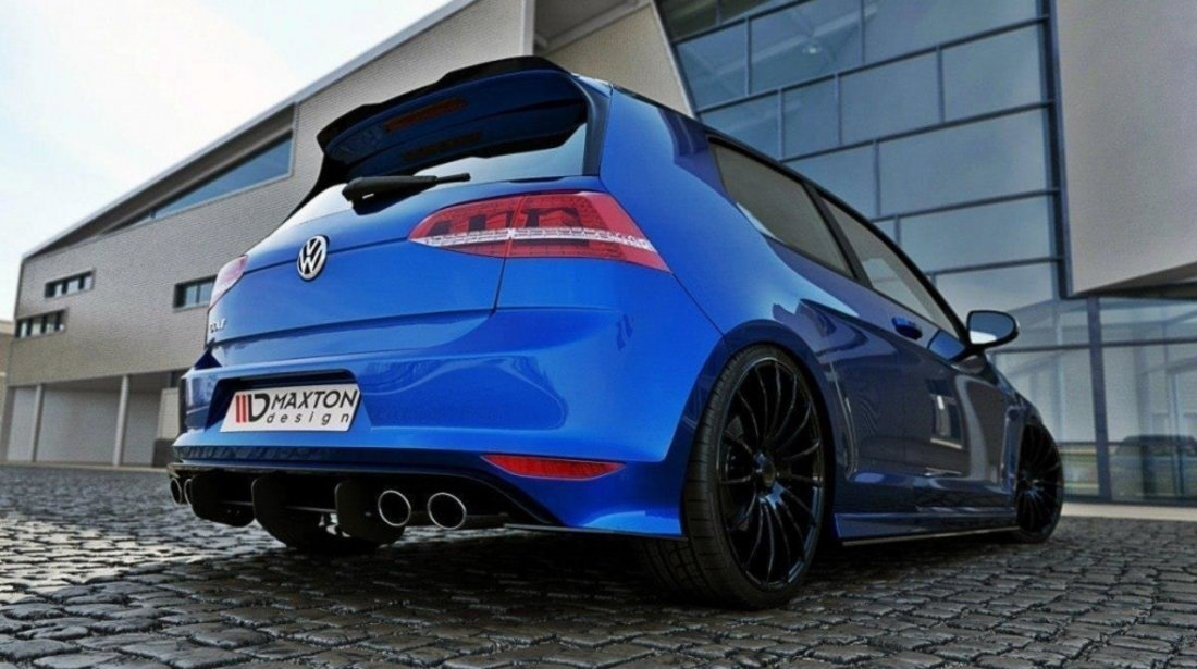 VW GOLF 7 R Hatchback Difuzor Bara Spate R & Prelungiri Spate Splitere laterale VW-GO-7-R-HB-CNC-RS1A