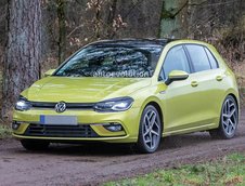 VW Golf 8- poze spion