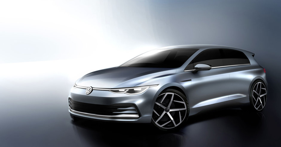 VW Golf 8 - Schite noi