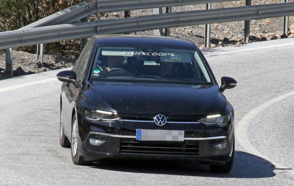 VW Golf 8 - Ultimele poze spion