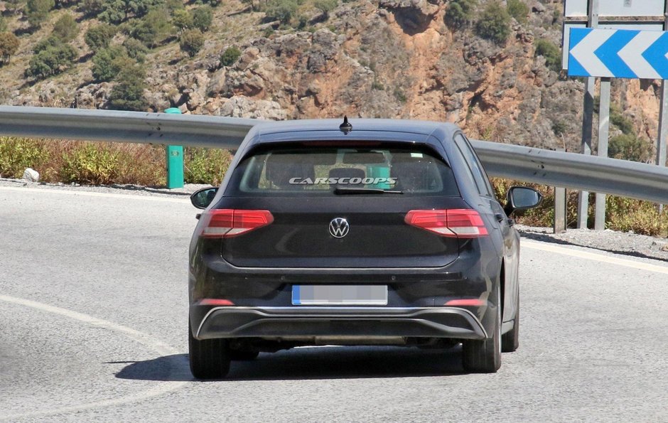 VW Golf 8 - Ultimele poze spion