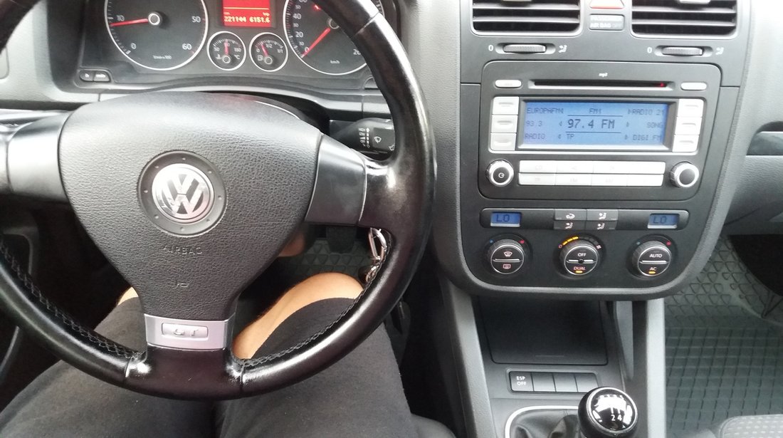 VW Golf GT 1.9Tdi 105Cp.Klimatronic. 2007