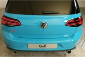 VW Golf GTI in Miami Blue