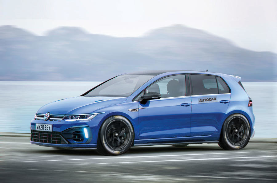 VW Golf R Plus - Interpretare artistica