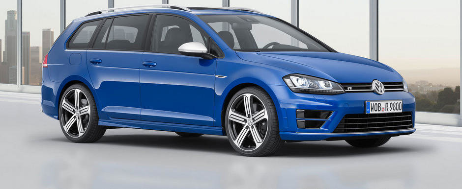 VW Golf R Variant: 300 CP pentru cel mai sportiv break compact din lume VW Golf R Variant: 300 CP pentru cel mai sportiv break compact din lume
