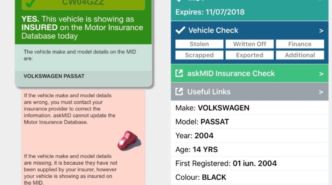 VW Passat 1.9 TDI 2004