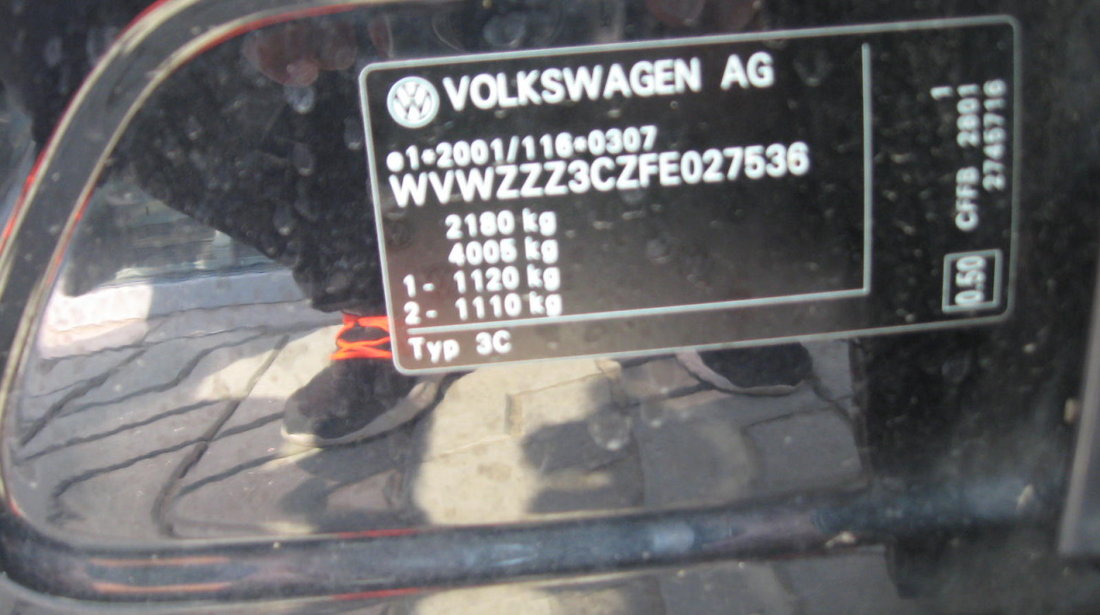 VW Passat Var.BM CL 2.0 TDI/140 CP, M6