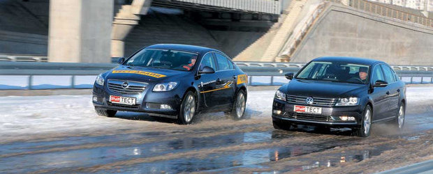 VW Passat versus Opel Insignia