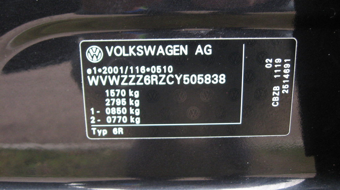 VW Polo HL.1.2TSI M6 4usi