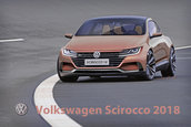 VW Scirocco cu fata de Arteon