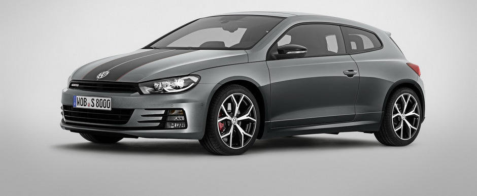 VW Scirocco GTS intra in scena cu o pereche de dungi si un total de 220 CP