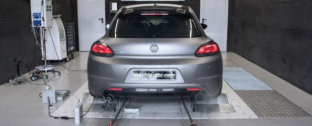 VW Scirocco R by mcchip-dkr: Un Stage 3 cu 345 CP si 450 Nm