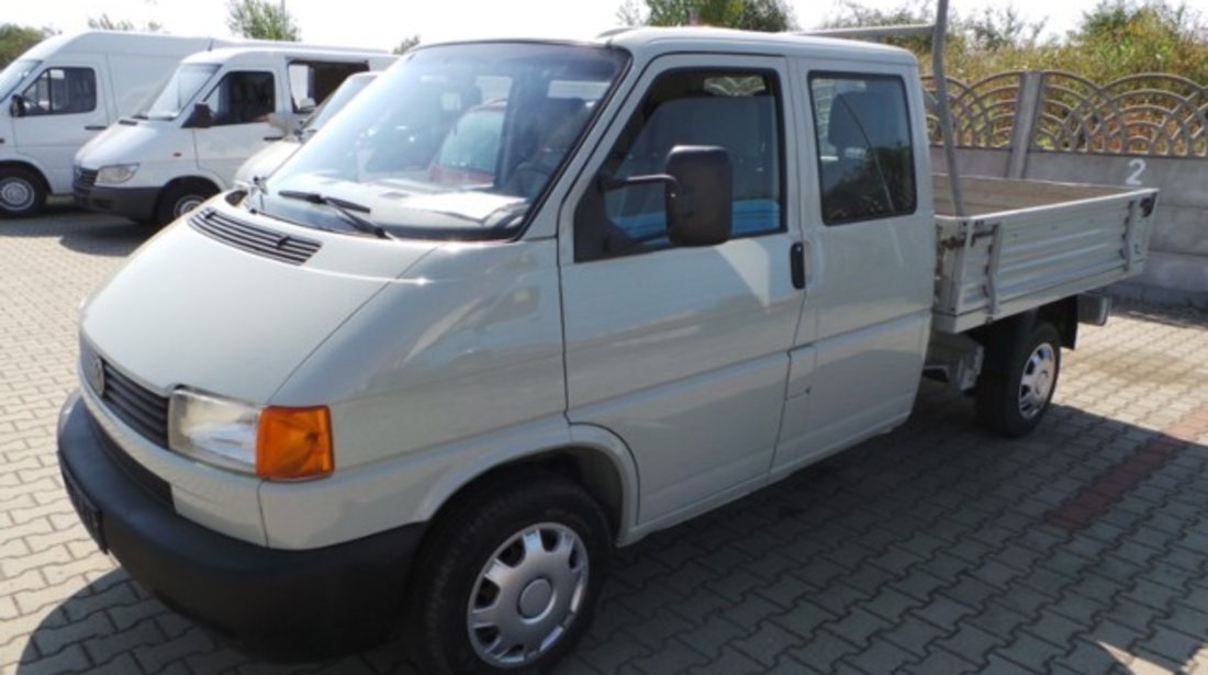 VW T4 - 1.9TD Camioneta Mixta Doka Pritsche cu Lada