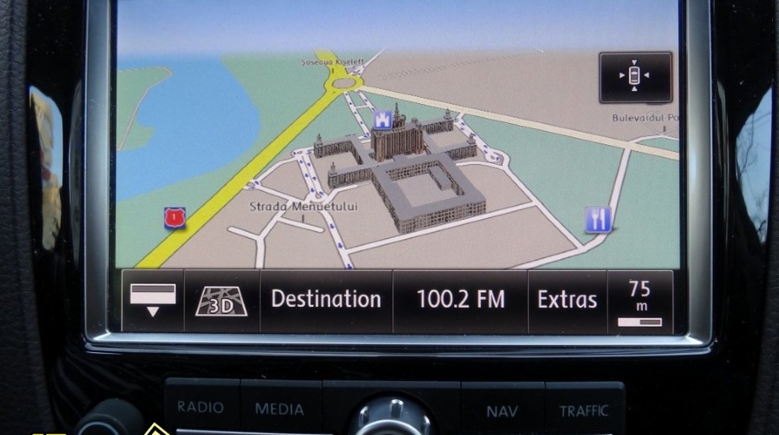 VW TOUAREG DVD NAVIGATIE HARTI Touareg RNS850 GPS ROMANIA 2017