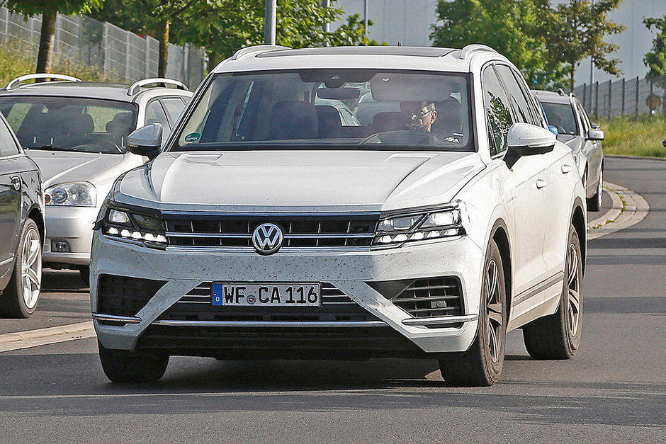 VW Touareg - Poze Spion