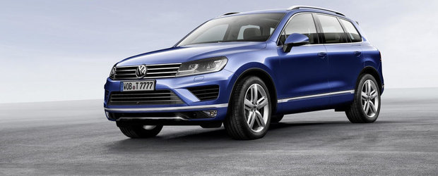 VW Touareg primeste o noua fata pentru Salonul Auto de la Beijing