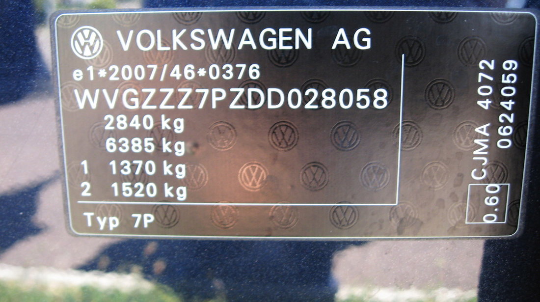 VW Touareg V6 BMT 3.0 TDI Automata 8