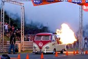 VW Type 2 cu motor de avion