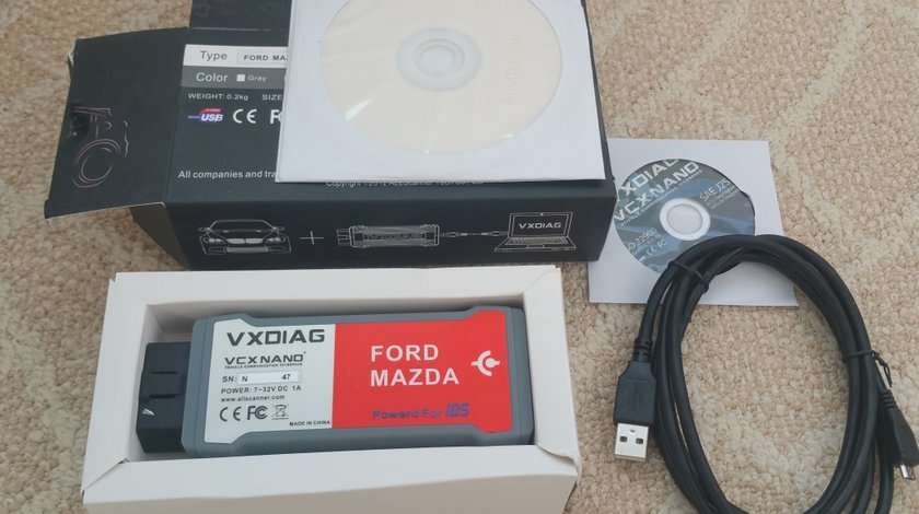 VXDIAG VCX NANO pentru Ford VCM IDS, Mazda 2in1 cu Software v118