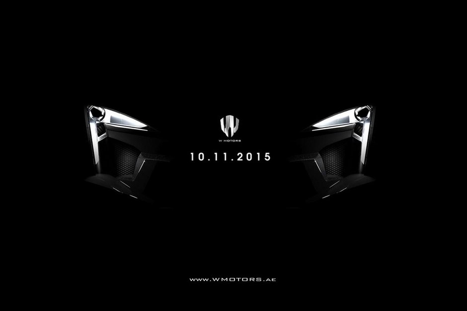 W Motors Fenyr SuperSport - Poze Teaser