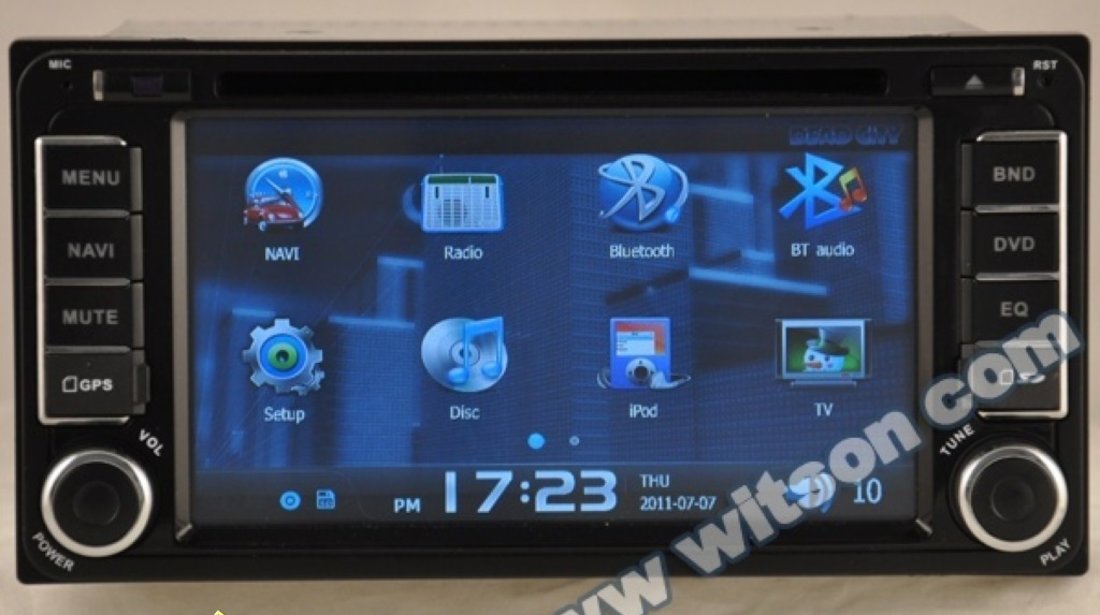 W2 D9118t Navigatie Witson Dedicata Toyota RAV 4 Dvd Gps Auto