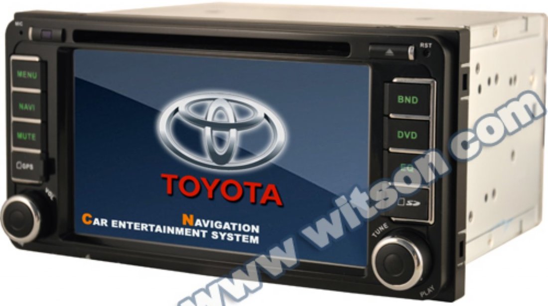 W2 D9118t Navigatie Witson Dedicata Toyota RAV 4 Dvd Gps Auto