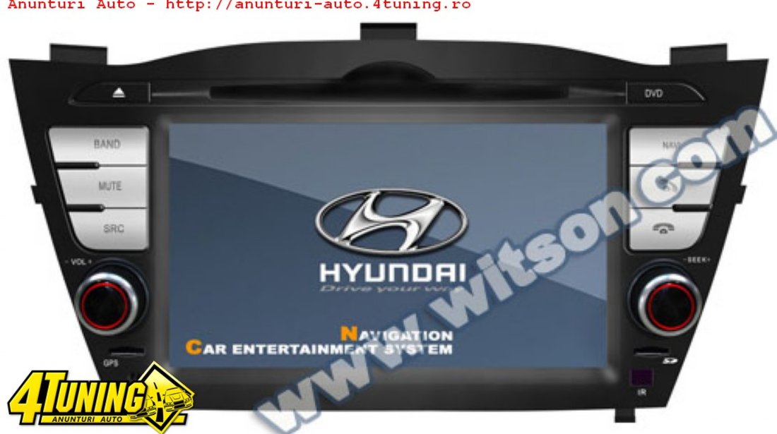 W2 D9536Y Navigatie Witson Dedicata Hyundai IX35 DVD GPS CARKIT IPOD Internet