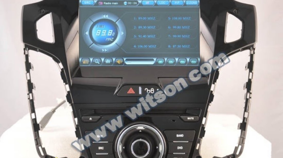 W2 D9690F Navigatie Witson Dedicata Ford Focus 3 2012 DVD Auto GPS CARKIT