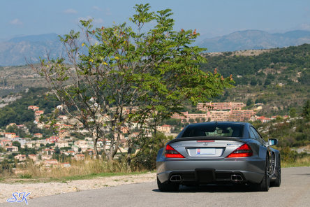 Wallpapers: Mercedes SL65 AMG Black Series