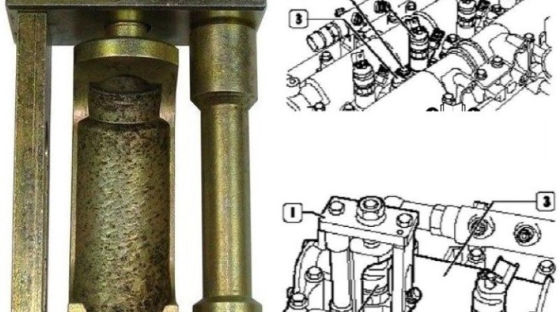 WAR310 Extractor injectoare Iveco OEM 99342153