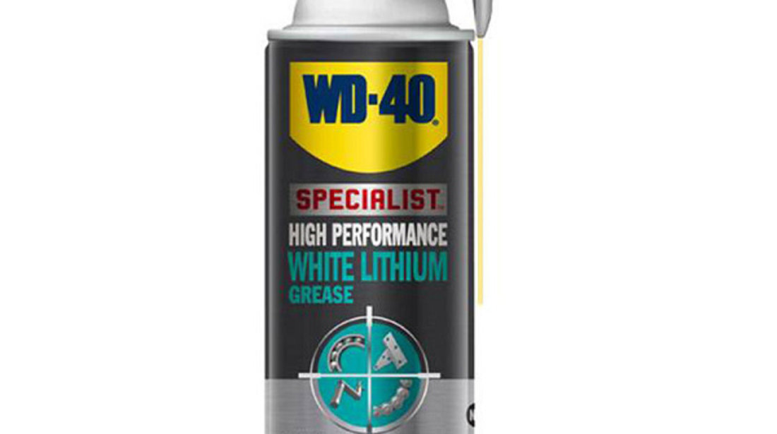 WD-40 SPECIALIST WHITE LITHIUM - VASELINA PE BAZA DE LITIU 400ML 780020 WD-40