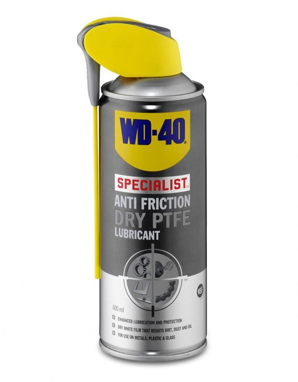 Wd-40 Spray Lubrifiant Uscat Dry PTFE 400ML