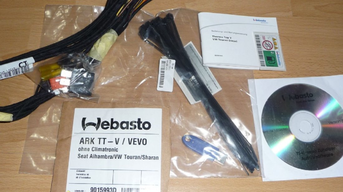 Webasto kit upgrade incalzire aux VW Touran Sharan