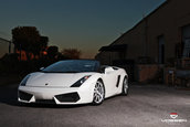 White Desire: Lambo Gallardo Spyder & Vossen VF051