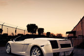 White Desire: Lambo Gallardo Spyder & Vossen VF051