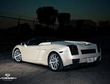 White Desire: Lambo Gallardo Spyder & Vossen VF051