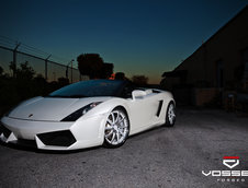 White Desire: Lambo Gallardo Spyder & Vossen VF051