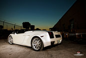 White Desire: Lambo Gallardo Spyder & Vossen VF051