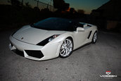 White Desire: Lambo Gallardo Spyder & Vossen VF051