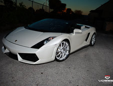 White Desire: Lambo Gallardo Spyder & Vossen VF051