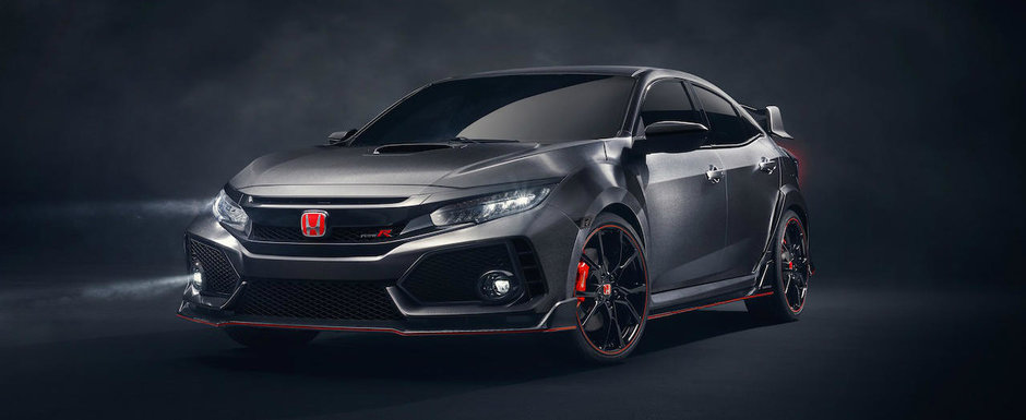 Whoa! Noua Honda Civic Type R apare de nicaieri si ne da pe spate cu formele ei