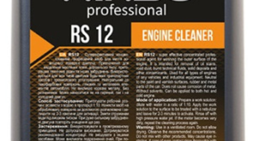 Winso Professional RS 12 Engine Cleaner Solutie Curatare Motor 1L 880810