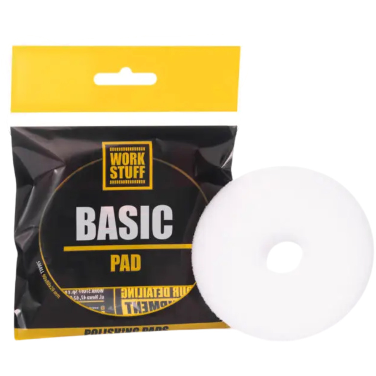 Work Stuff Basic Pad Cut Burete Polish Alb 90MM WS-111