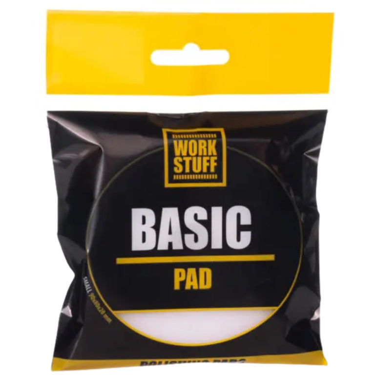 Work Stuff Basic Pad Cut Burete Polish Alb 90MM WS-111