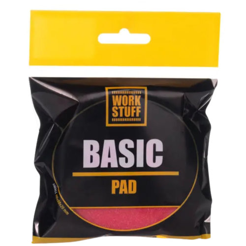 Work Stuff Basic Pad Finish Burete Polish Rosu 90MM WS-113
